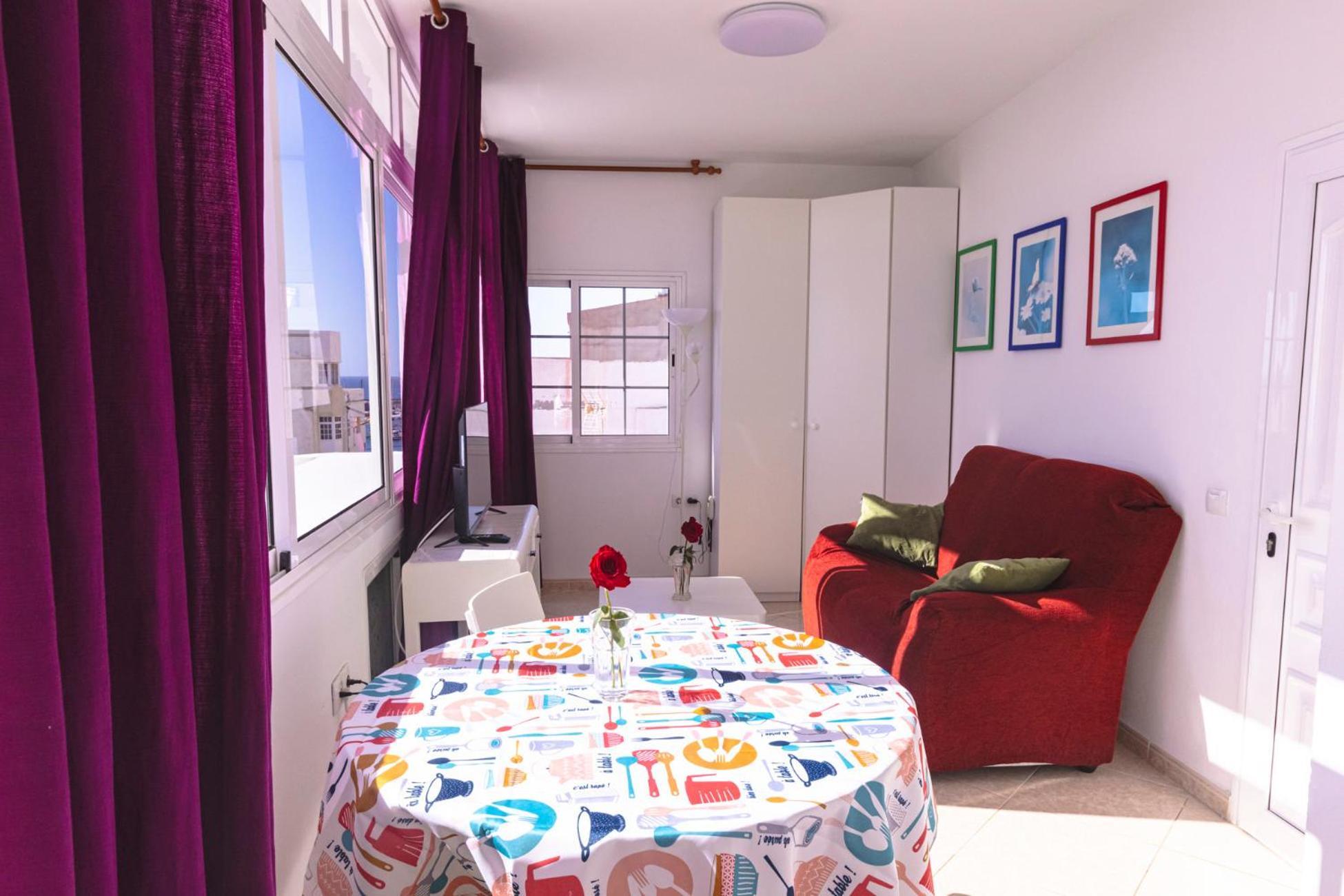Apartamento Atico Gran Tarajal Buitenkant foto